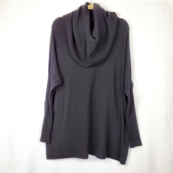 Dreamers Sweaters - Dreamers | Oversize Black Cowl Neck Sweater